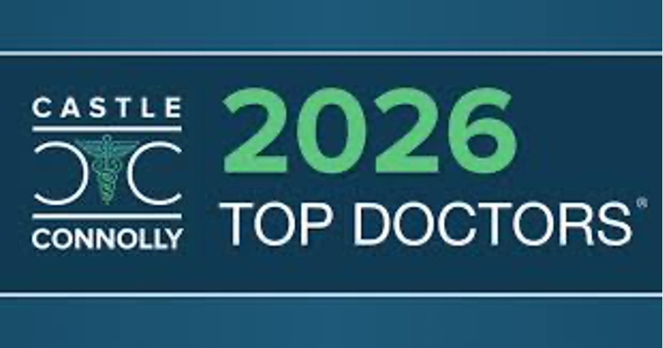 Castle Connolly 2026 Top Doctors badge