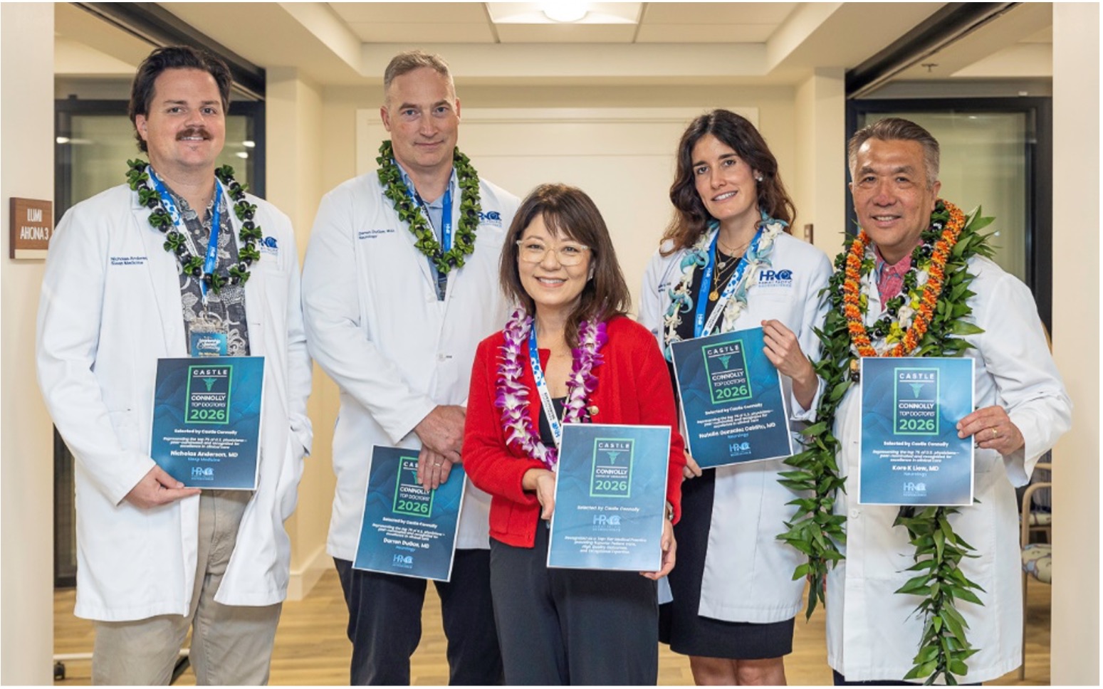 Hawaii Pacific Neuroscience Physicians Named 2026 Castle Connolly Top Doctors