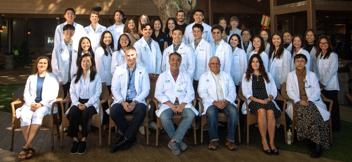 Dr. Kore Liow with Hawaii BRAIN Program faculty, scholars and University of Hawaii medical students