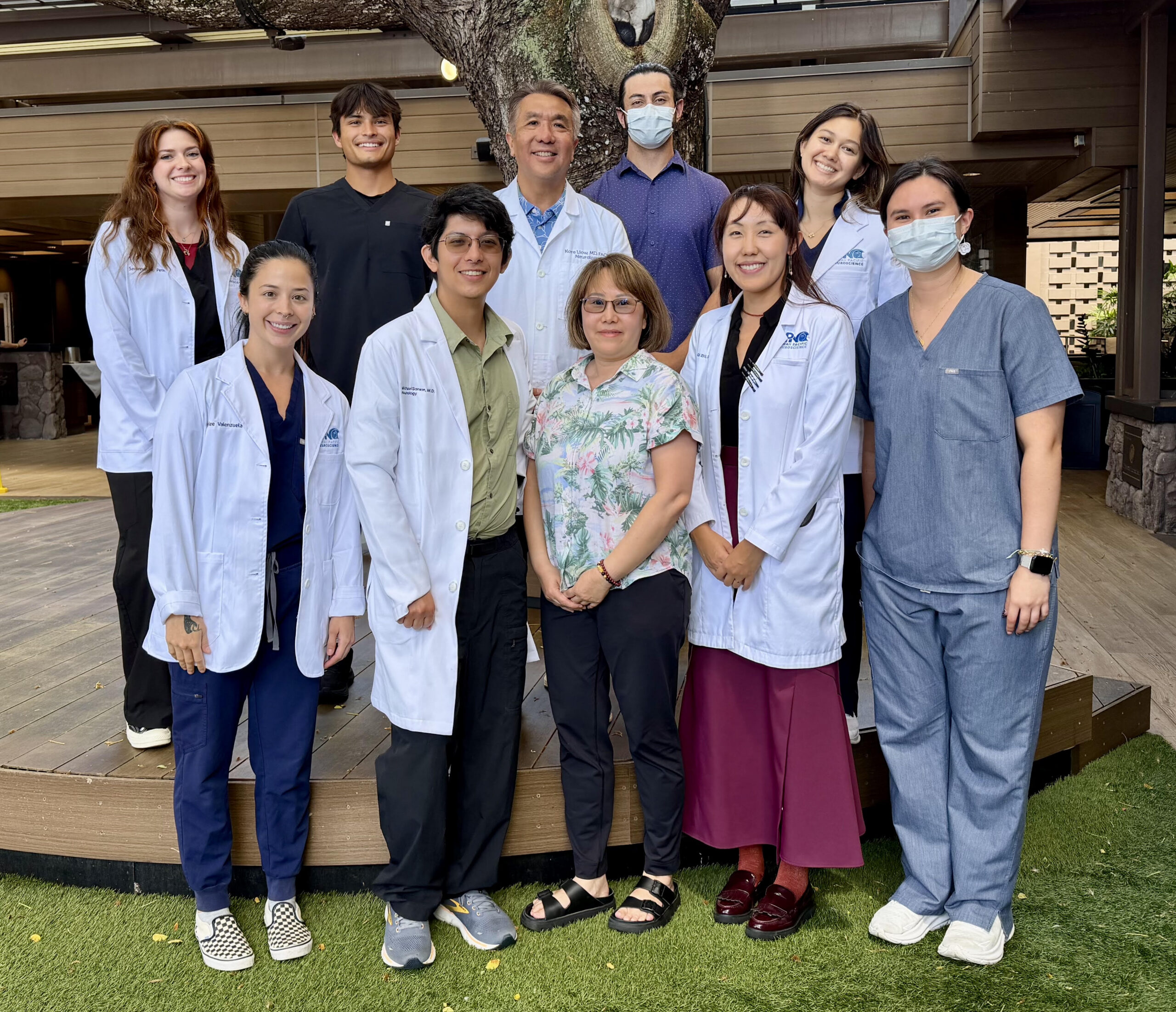 Hawaii Pacific Neuroscience Alzheimer's Research Unit clinical research team